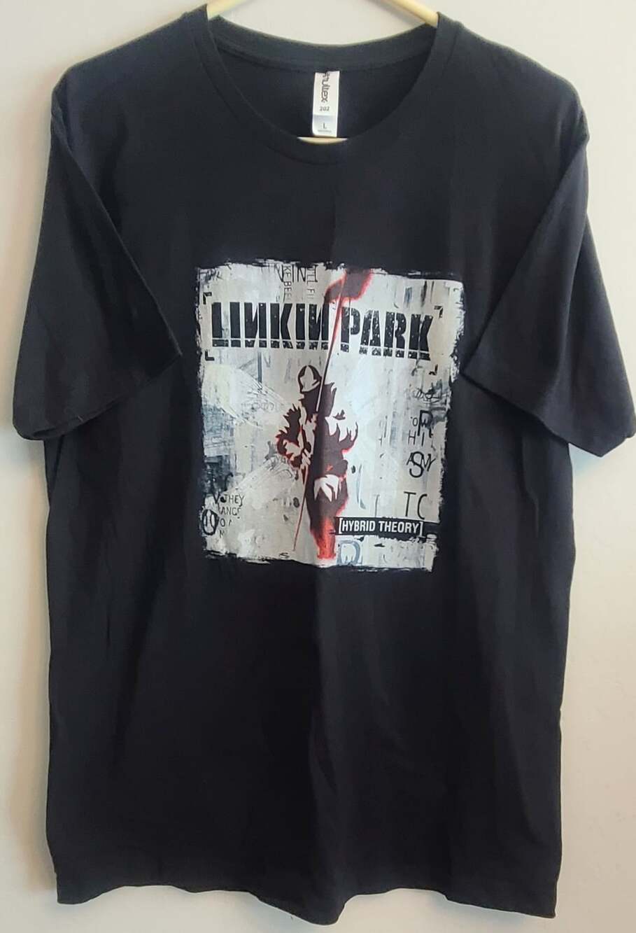 Tultex Linkin Park Hybrid Theory Band T-Shirt Size Large Black